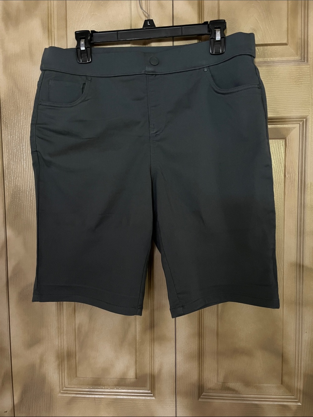 Khakis & Company Classic Apparel Grayish/teal Spandex shorts